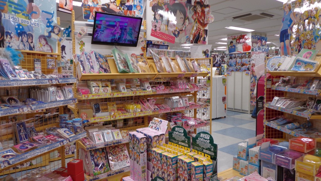 anime shop in Akihabara