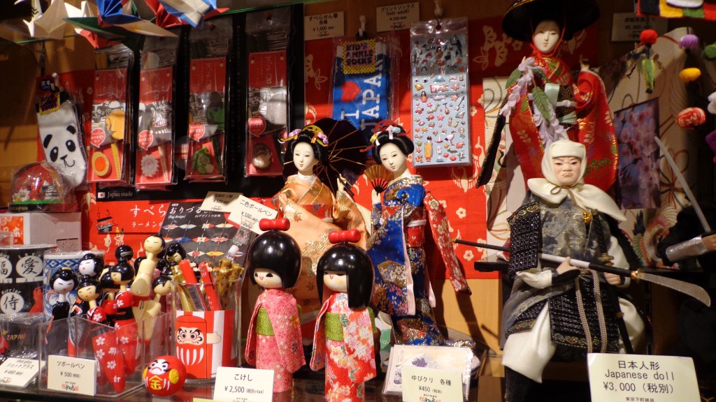 Souvenir shop in Tokyo Solamachi